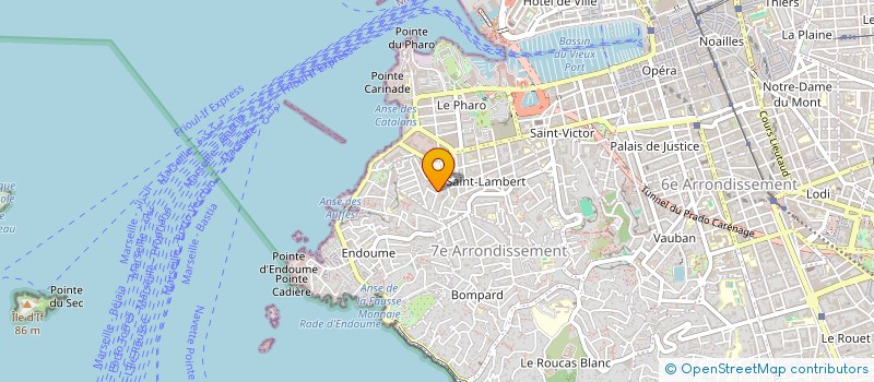 localisation de l'entreprise 18 MARS à MARSEILLE