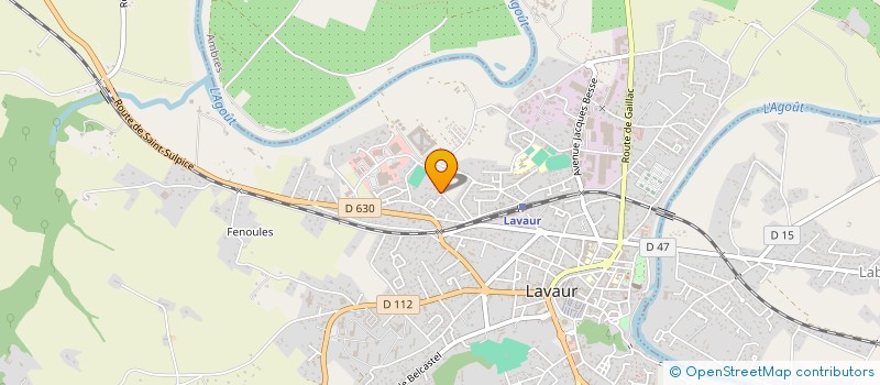 localisation de l'entreprise 18, PLACE STALINGRAD  LAVAUR