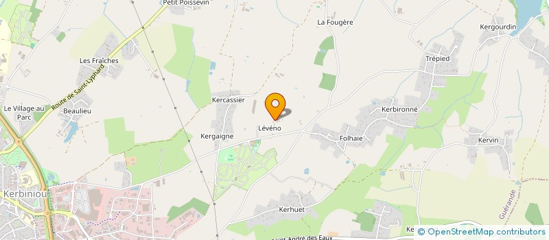 localisation de l'entreprise 18 QUAI SAINT PIERRE  GUERANDE