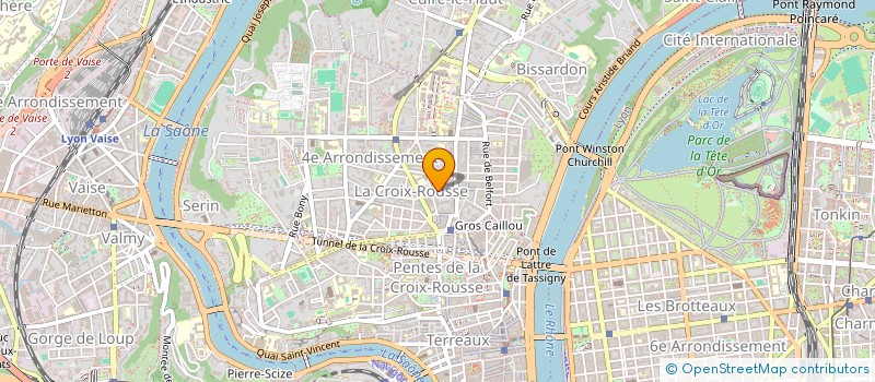 localisation de l'entreprise 18 RUE DUMONT  LYON