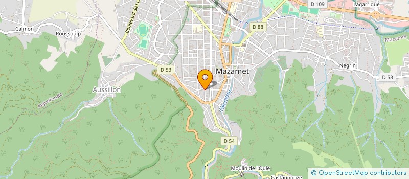 localisation de l'entreprise 180 PPM à MAZAMET