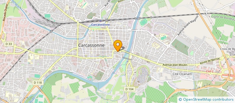 localisation de l'entreprise 1802 à CARCASSONNE