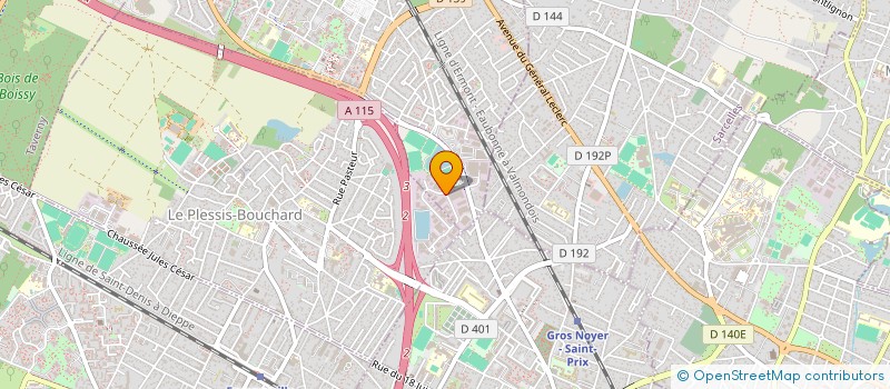 localisation de l'entreprise 1804 KITCHEN  SAINT-LEU-LA-FORET