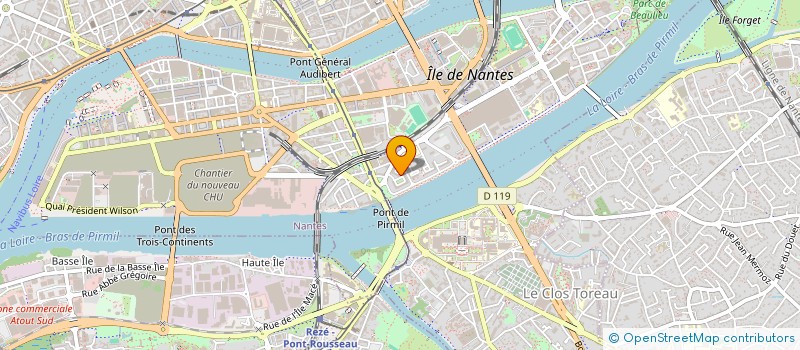 localisation de l'entreprise 180G MUSIC  REZE