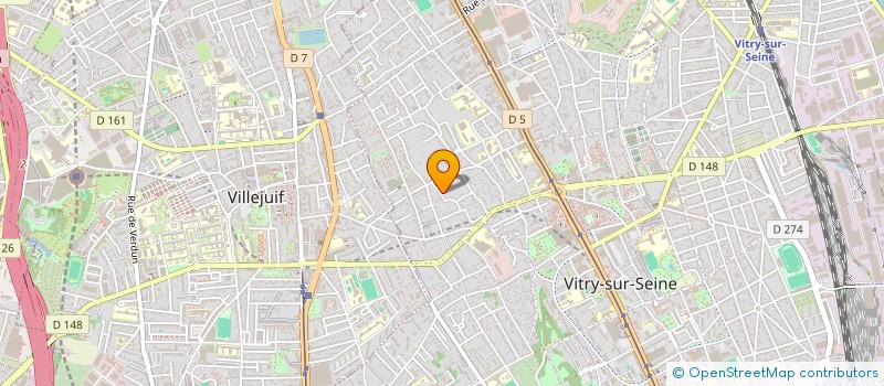 localisation de l'entreprise 181 à VITRY-SUR-SEINE