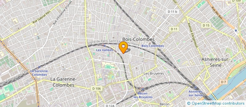 localisation de l'entreprise 182 VENTURES à BOIS-COLOMBES