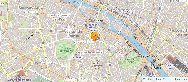 localisation de l'entreprise 1829  PARIS