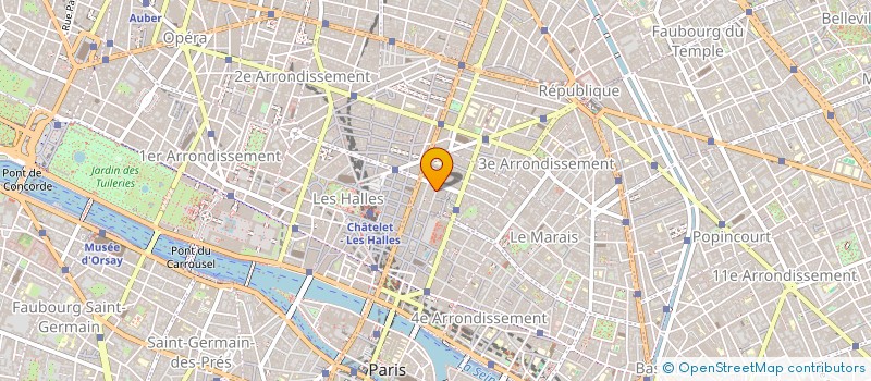 localisation de l'entreprise 183 STM  PARIS