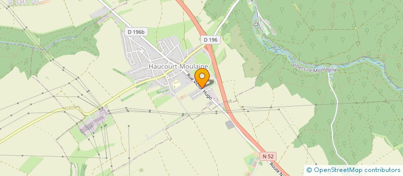 localisation de l'entreprise 184 DE LA ROUTE DE LONGWY  HAUCOURT-MOULAINE