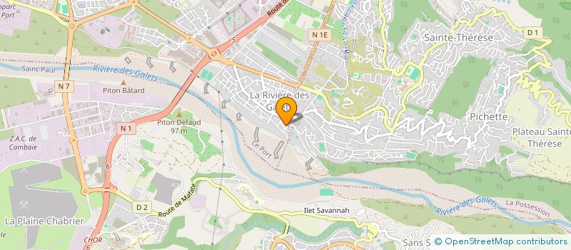 localisation de l'entreprise 1848 DISTRIBUTION  LE PORT