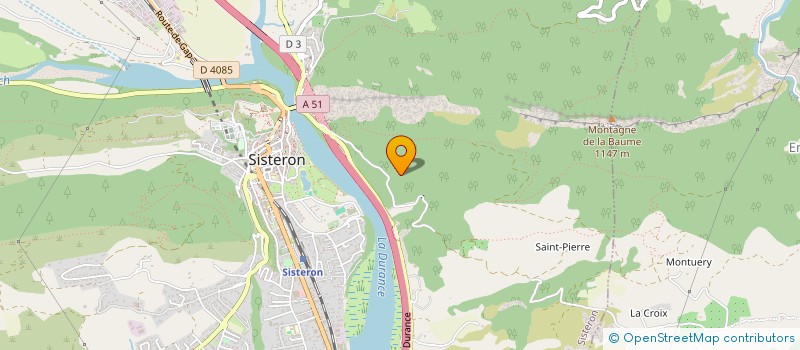 localisation de l'entreprise 1850 FM  SISTERON