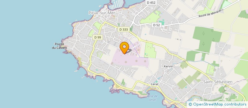 localisation de l'entreprise 1852  PIRIAC-SUR-MER