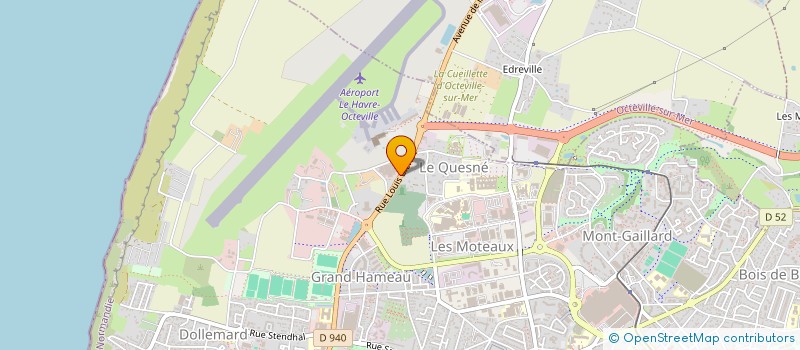 localisation de l'entreprise 1862 à LE HAVRE