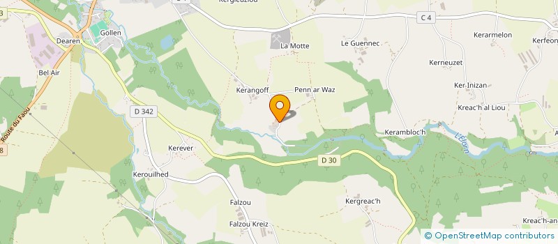 localisation de l'entreprise 1884  SIZUN