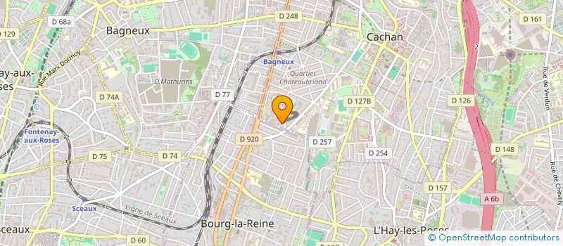 localisation de l'entreprise 18E ETAGE  CACHAN