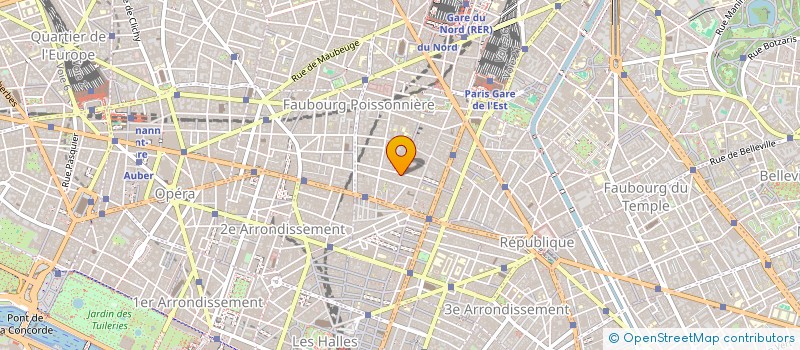 localisation de l'entreprise 18M  PARIS