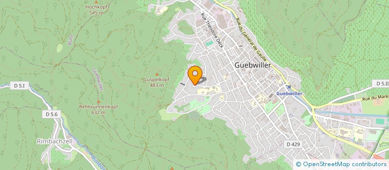 localisation de l'entreprise 18PUTTS à GUEBWILLER