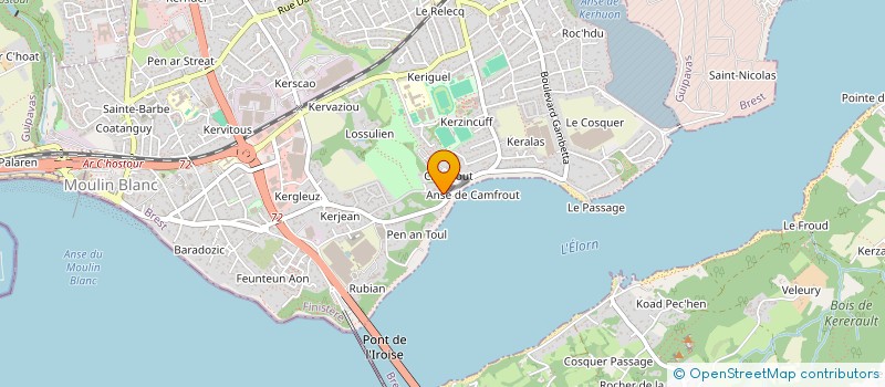 localisation de l'entreprise 19.07  LE RELECQ-KERHUON