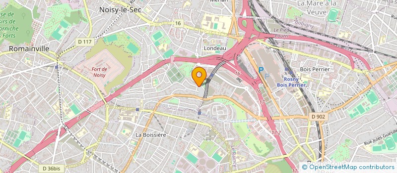 localisation de l'entreprise 19 CLEAN SERVICE 72 à NOISY-LE-SEC