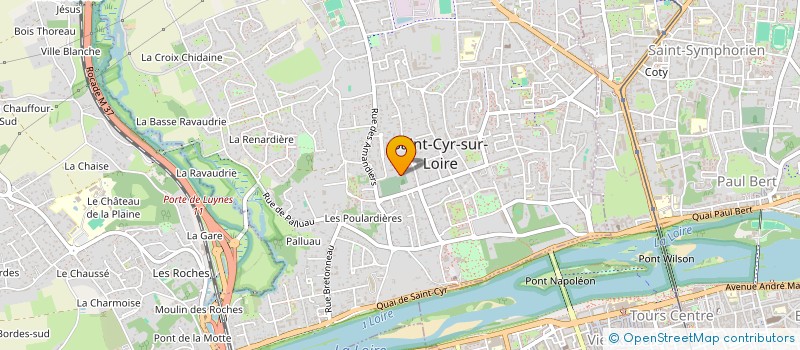 localisation de l'entreprise 19 DEPORTES à SAINT-CYR-SUR-LOIRE