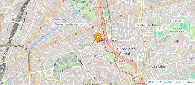 localisation de l'entreprise 19 ENSEMBLE  PARIS