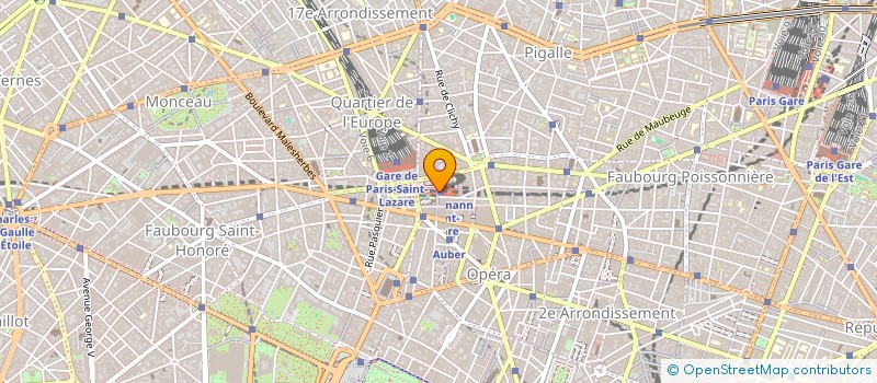 localisation de l'entreprise 19 MEUDON à PARIS