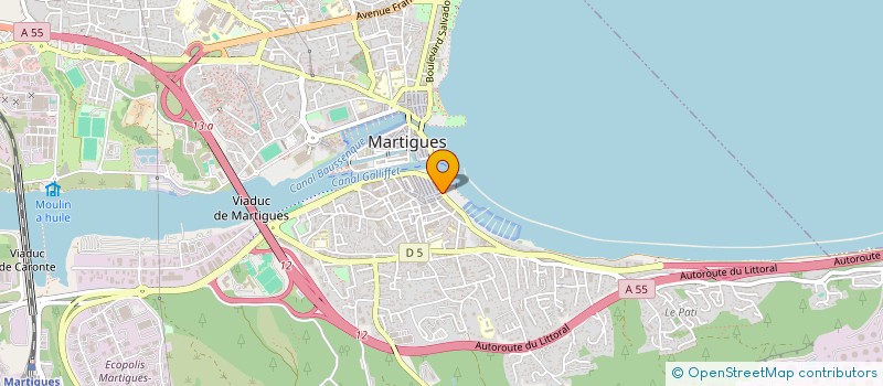 localisation de l'entreprise 19 PJ à MARTIGUES