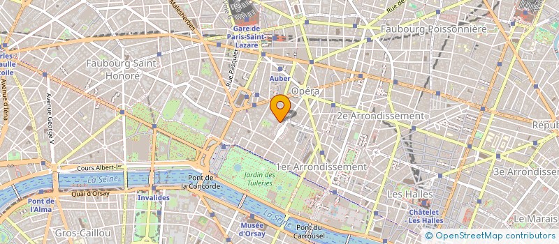 localisation de l'entreprise 19 VENDOME INVEST à PARIS