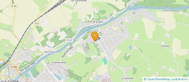 localisation de l'entreprise 1908  SOLESMES