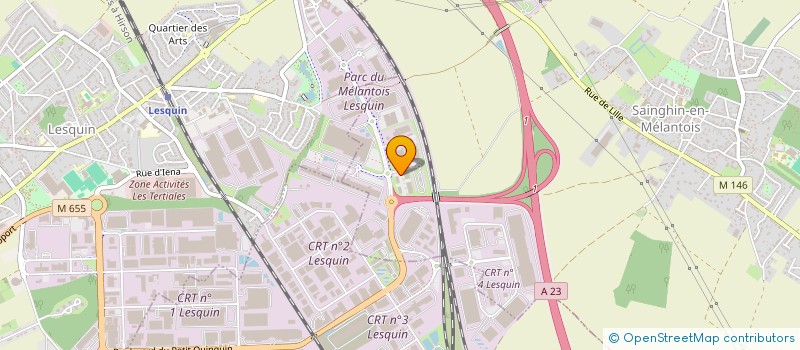 localisation de l'entreprise 191 TERRES DES MOUSSES  WASQUEHAL