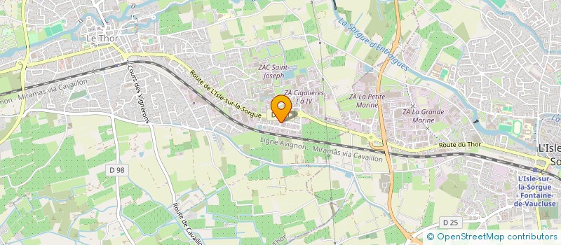 localisation de l'entreprise 1911.1920  LE THOR