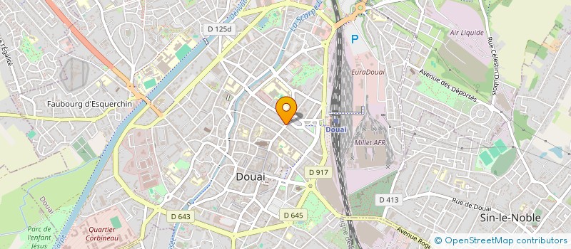 localisation de l'entreprise 191STJACQUES à DOUAI