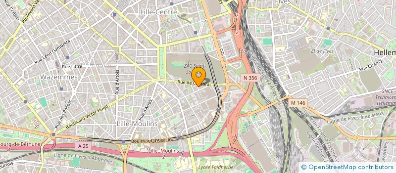 localisation de l'entreprise 1927 GENERATION 5  LILLE