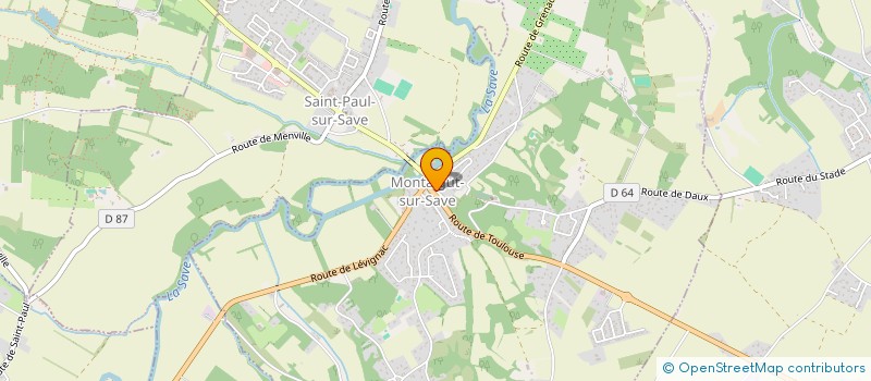 localisation de l'entreprise 1929 LES BARQUES  MONTAIGUT-SUR-SAVE