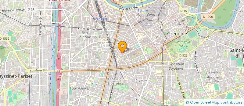 localisation de l'entreprise 195 CHAPAYS  GRENOBLE