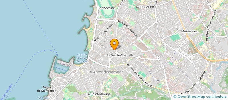 localisation de l'entreprise 1957 PIZZA SICULA à MARSEILLE