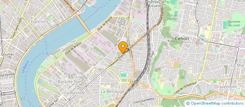 localisation de l'entreprise 197 BREAKING  BORDEAUX