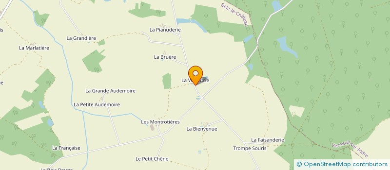 localisation de l'entreprise 1972  BETZ-LE-CHATEAU