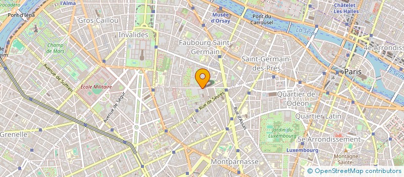 localisation de l'entreprise 1979  PARIS