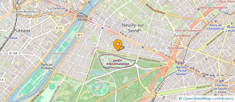 localisation de l'entreprise 1985 FINANCE à NEUILLY SUR SEINE
