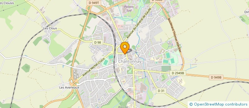 localisation de l'entreprise 1987VISION  CHANTONNAY