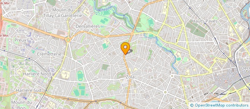 localisation de l'entreprise 1990MACHINE  NANTES