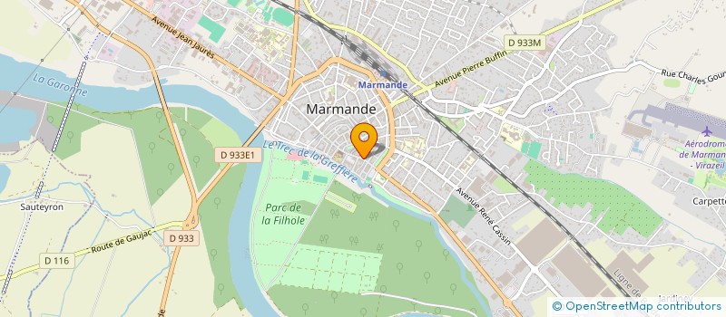 localisation de l'entreprise 1996 ARCHITECTURE  MARMANDE