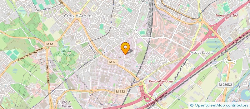 localisation de l'entreprise 199A CONSULTING à MONTPELLIER