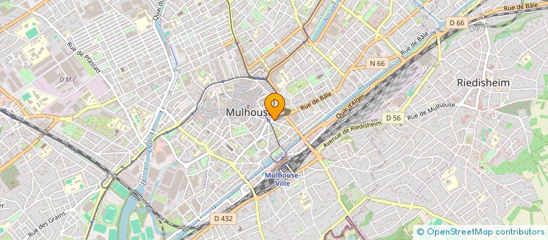 localisation de l'entreprise 19EMNO  MULHOUSE