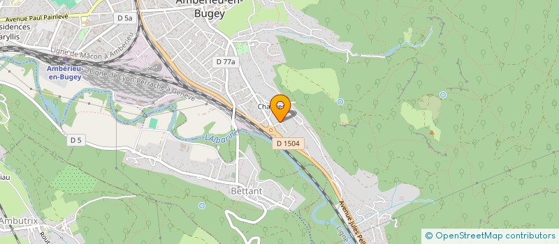 localisation de l'entreprise 1BERT  AMBERIEU-EN-BUGEY