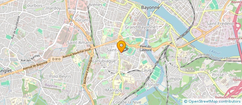 localisation de l'entreprise 1BIS à BAYONNE