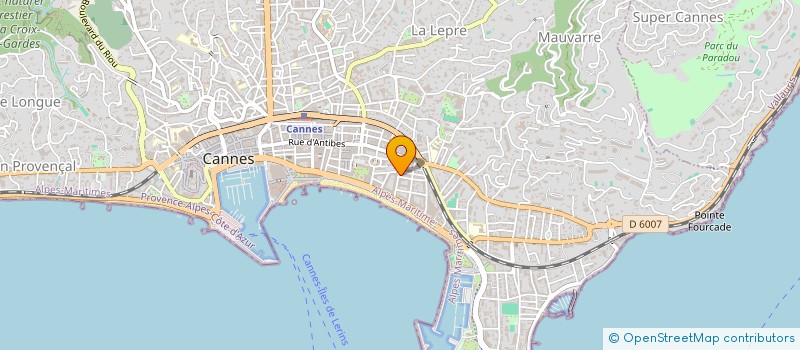 localisation de l'entreprise 1BLUE  CANNES