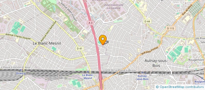 localisation de l'entreprise 1BRIN2CHANCE à AULNAY-SOUS-BOIS