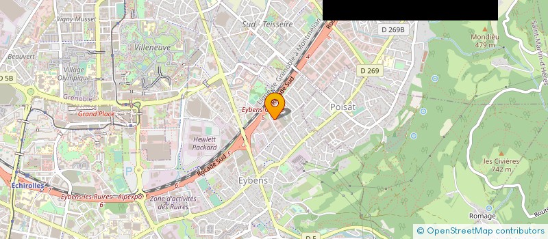 localisation de l'entreprise 1BUTTON  EYBENS